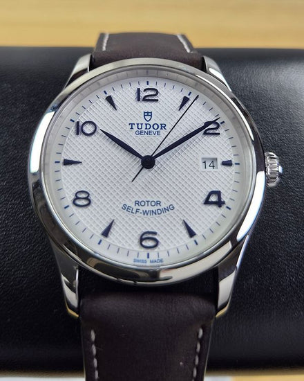 No Reserve - 2026 Tudor 1926 39MM White Opaline Dial Leather Strap (91550)
