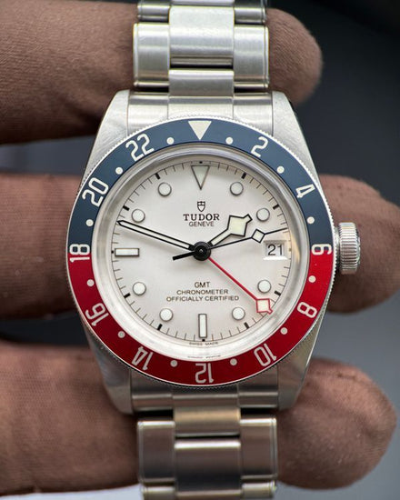 2023 Tudor Black Bay GMT "Pepsi" 41MM White Dial Steel Bracelet (79830RB)