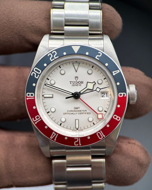 2023 Tudor Black Bay GMT "Pepsi" 41MM White Dial Steel Bracelet (79830RB)