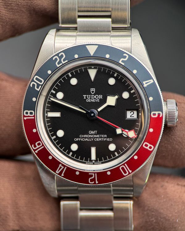 2021 Tudor Black Bay GMT "Pepsi" 41MM Black Dial Steel Bracelet (79830RB)