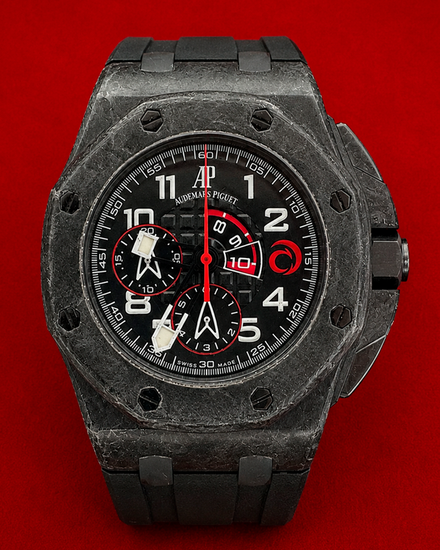 Audemars Piguet Royal Oak Offshore "Team Alinghi" L.E. 44MM Black Dial Rubber Strap (26062FS.OO.A002CA.01)
