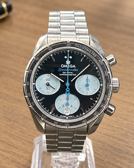 No Reserve - 2024 Omega Speedmaster "Orbis" S.E. 38MM Blue Dial Steel Bracelet (324.30.38.50.03.002)
