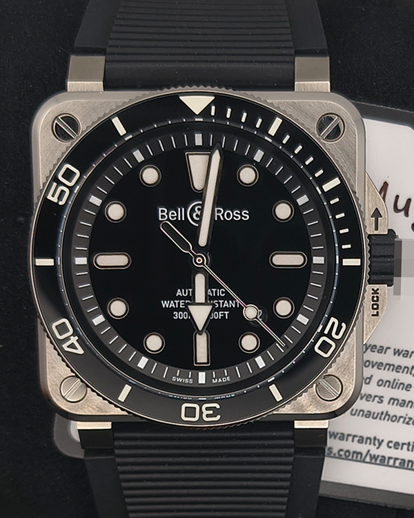 Bell & Ross BR 03 (BR03A-D-BL-ST/SRB)