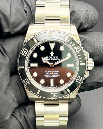 2024 Rolex Submariner No-Date 41MM Black Dial Oyster Bracelet (124060)