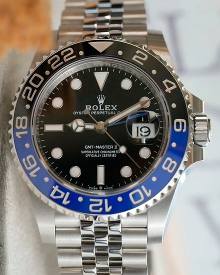 2026 Rolex GMT-Master II "Batgirl" 40MM Black Dial Jubilee Bracelet (126710BLNR)