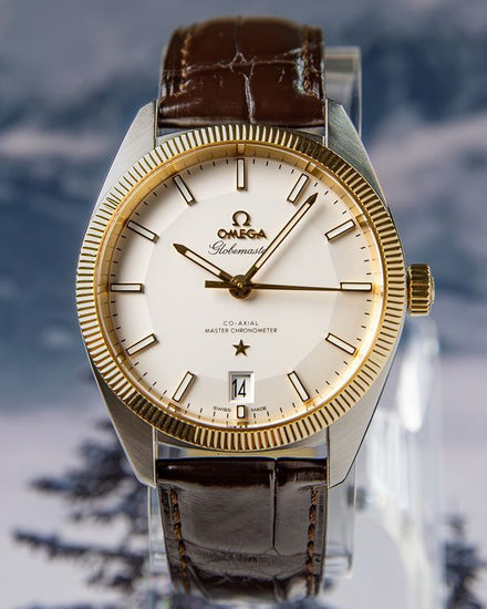 2023 Omega Constellation Globemaster 39MM Silver Dial Leather Strap (130.23.39.21.02.001)