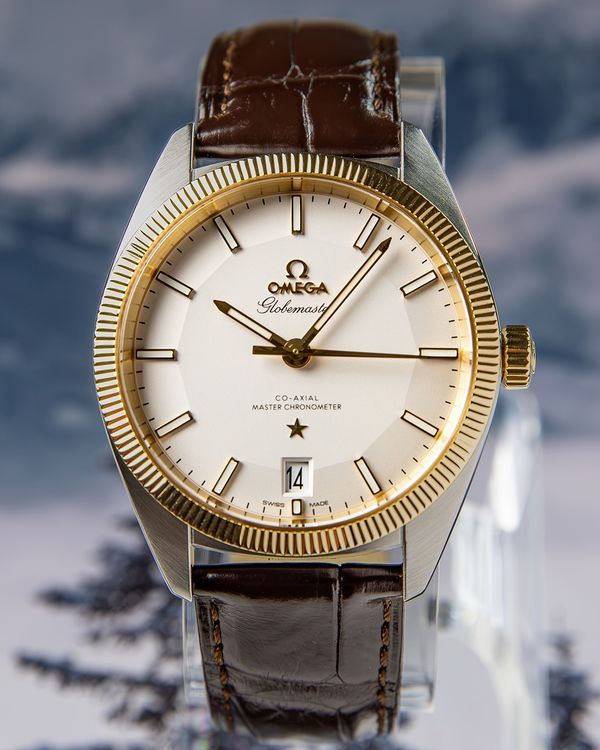2023 Omega Constellation Globemaster 39MM Silver Dial Leather Strap (130.23.39.21.02.001)