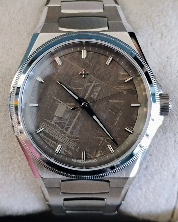 2025 Venezianico Arsenale 40MM Meteorite Dial Steel Bracelet (6221560C)