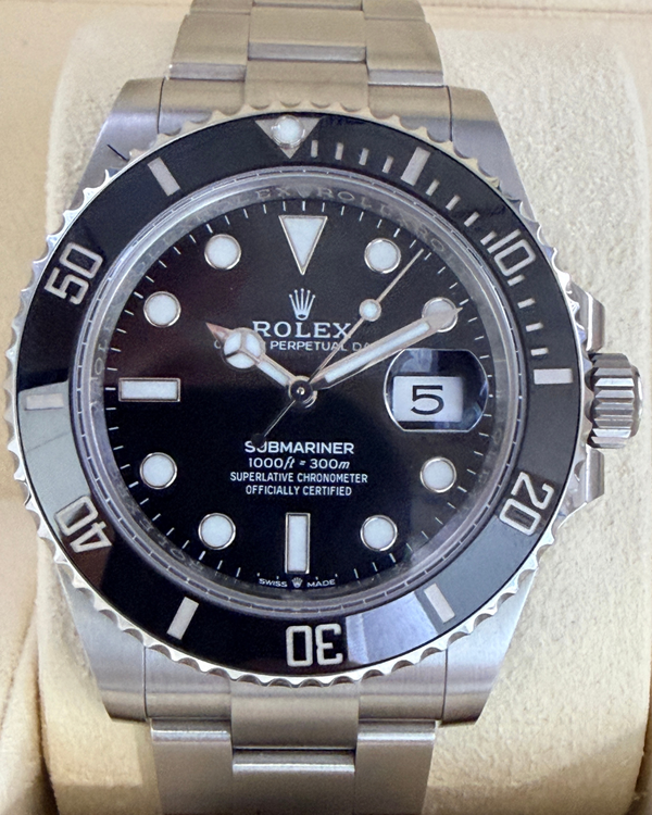 2025 Rolex Submariner 41MM Black Dial Oyster Bracelet (126610LN)