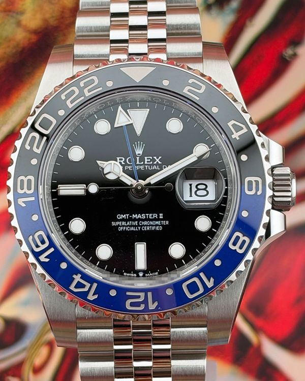 2026 Rolex GMT-Master II "Batgirl" 40MM Black Dial Jubilee Bracelet (126710BLNR)