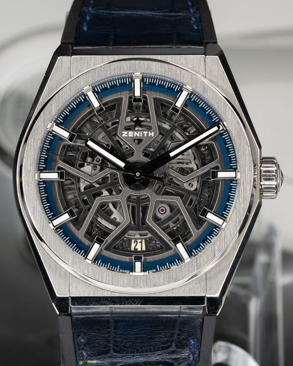 2019 Zenith Defy Classic 41MM Skeleton Dial Leather Strap (95.9000.670/78.R782)