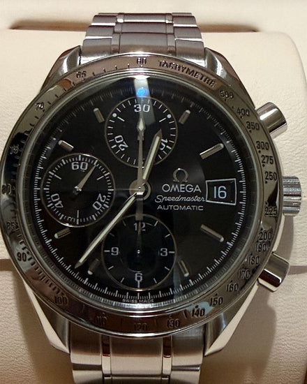 2020 Omega Speedmaster Date 39MM Black Dial Steel Bracelet (3513.50.00)