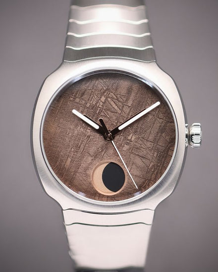 2026 H. Moser & Cie Streamliner 400 Meteorite Dial Steel Bracelet (6270-1200)