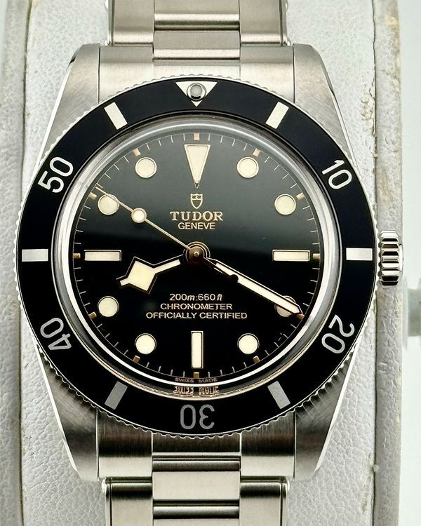No Reserve - 2026 Tudor Black Bay '54 37MM Black Dial Steel Bracelet (79000N)