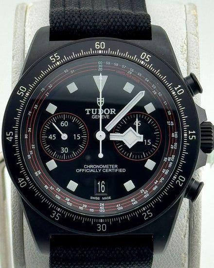 No Reserve - 2026 Tudor Pelagos FXD "Cycling Edition" 43MM Black Dial Textile Strap (25827KN)