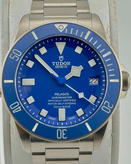 No Reserve - 2026 Tudor Pelagos 42MM Blue Dial Titanium Bracelet (25600TB)