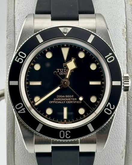 No Reserve - 2026 Tudor Black Bay 54' 37MM Black Dial Rubber Strap (79000N)