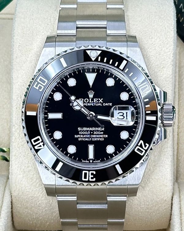 2024 Rolex Submariner Date 41MM Black Dial Oyster Bracelet (126610LN)
