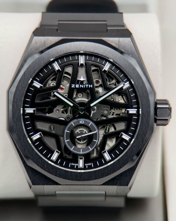 2023 Zenith Defy Skyline 41MM Skeleton Dial Ceramic Bracelet (49.9300.3620/78.I001)