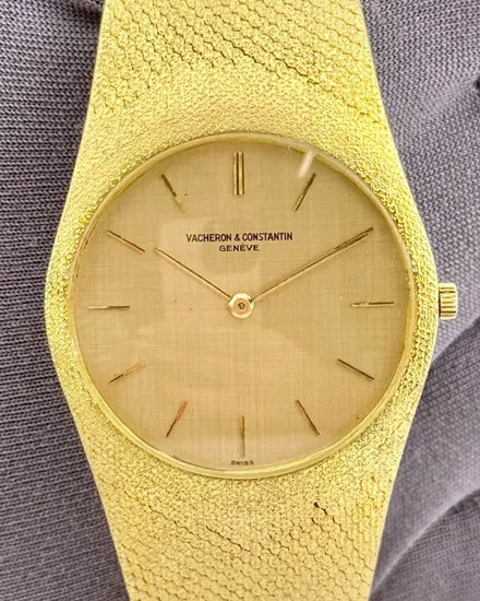 Vacheron Constantin Patrimony 31MM Champagne Dial Yellow Gold Bracelet (6352)