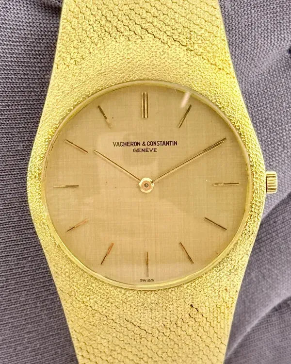 Vacheron Constantin Patrimony 31MM Champagne Dial Yellow Gold Bracelet (6352)