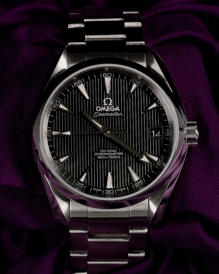 2021 Omega Seamaster Aqua Terra 150M 38.5MM Black Dial Steel Bracelet (231.10.39.21.01.001)