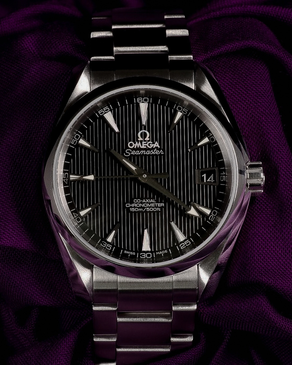2021 Omega Seamaster Aqua Terra 150M 38.5MM Black Dial Steel Bracelet (231.10.39.21.01.001)