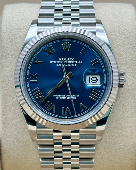 2026 Rolex Datejust 36MM Blue Dial Jubilee Bracelet (126234)