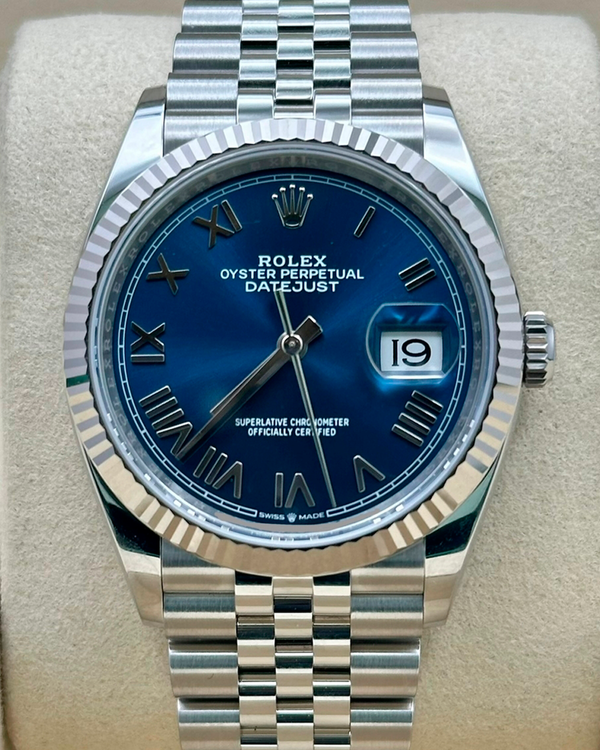 Rolex Datejust 36MM Blue Dial Jubilee Bracelet (126234)