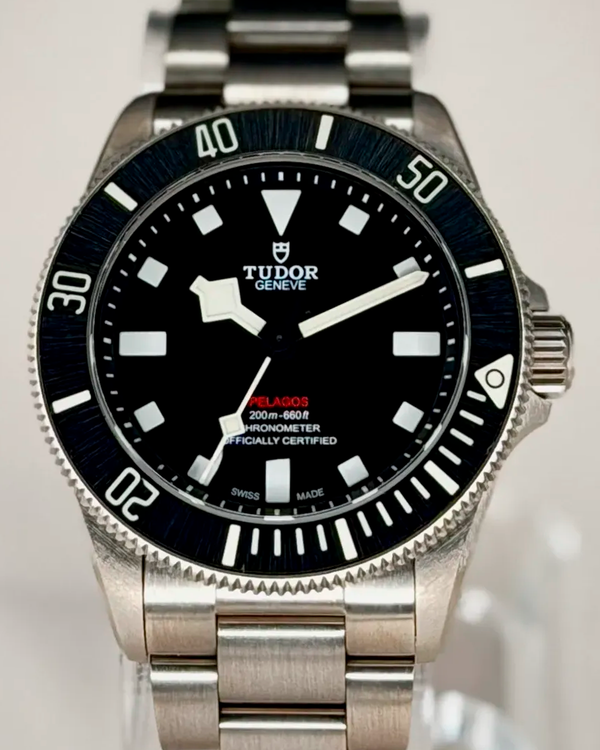 2026 Tudor Pelagos 39MM Black Dial Titanium Bracelet (25407N)
