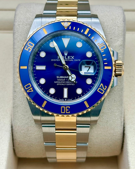 2026 Rolex Submariner Date "Bluesy" 41MM Blue Dial Two-Tone Oyster Bracelet (126613LB)