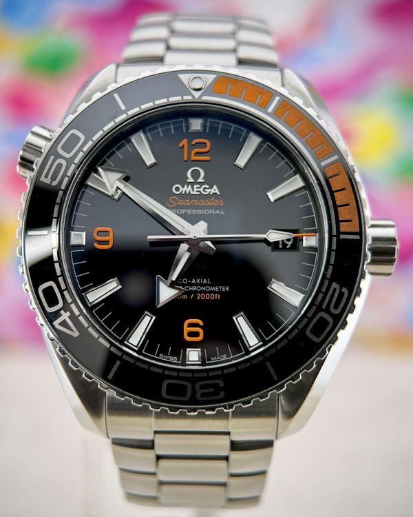 No Reserve - 2019 Omega Seamaster Planet Ocean 600M 43.5MM Black Dial Steel Bracelet (215.30.44.21.01.002)