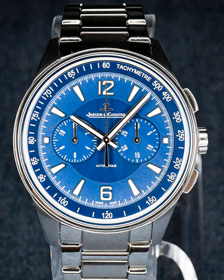 2022 Jaeger-LeCoultre Polaris Chronograph 42MM Blue Dial Steel Bracelet (Q9028180)