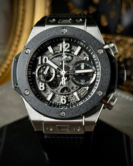 2022 Hublot Big Bang Unico 44MM Skeleton Dial Rubber Strap (421.NM.1170.RX)