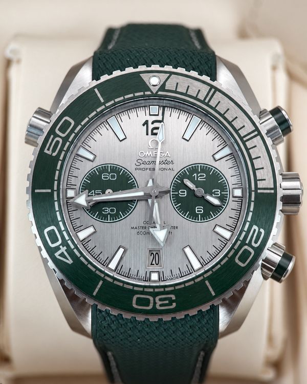 2026 Omega Seamaster Planet Ocean 600M 45.5MM Grey Dial Rubber Strap (215.32.46.51.06.001)
