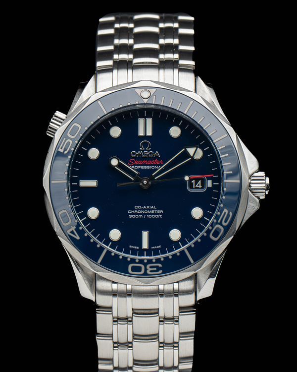 2019 Omega Seamaster Diver 300M 41MM Blue Dial Steel Bracelet (212.30.41.20.03.001)
