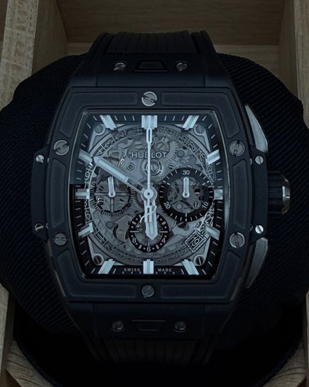 2026 Hublot Spirit Of Big Bang "Black Magic" 42MM Skeleton Dial Rubber Strap (642.CI.0170.RX)