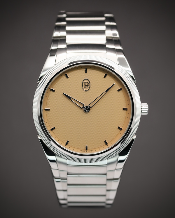 2026 Parmigiani Fleurier Tonda "Golden Sienna" 40MM Yellow Dial Steel Bracelet (PFC914-1020021-100182)