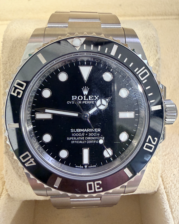 2025 Rolex Submariner No-Date 41MM Black Dial Oyster Bracelet (124060)