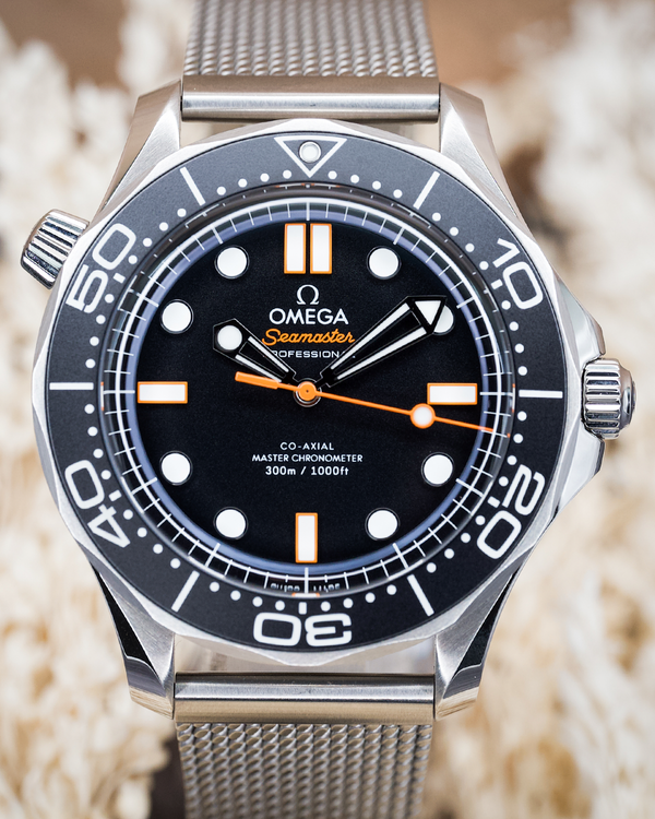 2026 Omega Seamaster Diver 300M 42MM Black Dial Steel Bracelet (210.30.42.20.01.018)