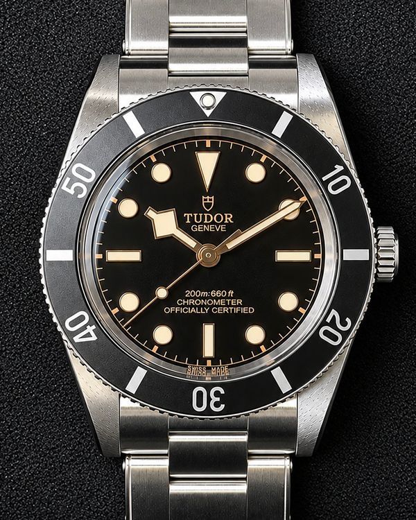 No Reserve - 2026 Tudor Black Bay '54 37MM Black Dial Steel Bracelet (79000N)