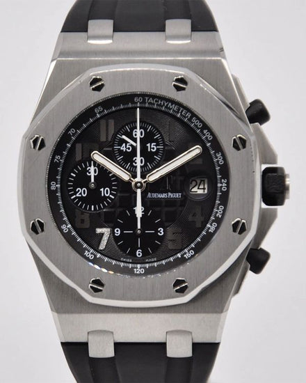 2007 Audemars Piguet Royal Oak "Ginza 7" L.E. 42MM Black Dial Rubber Strap (26180ST.OO.D101CR.01)