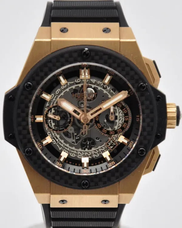 Hublot King Power 48MM Skeleton Dial Rubber Strap (701.OQ.0180.RX)