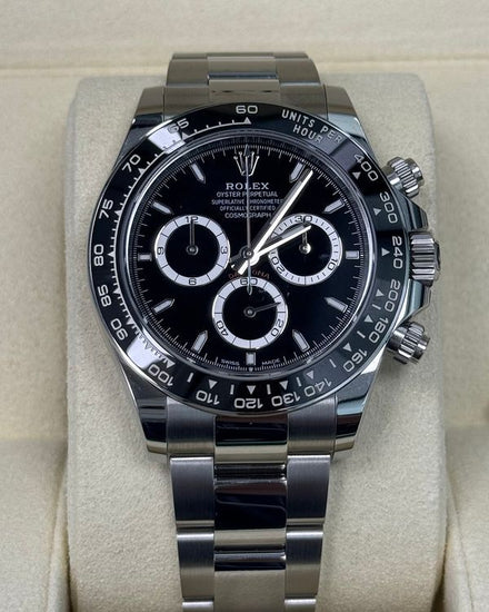 2026 Rolex Cosmograph Daytona 40MM Black Dial Oyster Bracelet (126500LN)