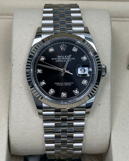 2026 Rolex Datejust 36MM Black Dial Jubilee Bracelet (126234)