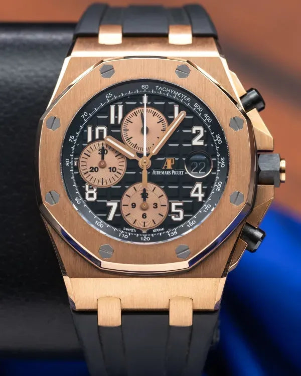 2020 Audemars Piguet Royal Oak Offshore 42MM Black Dial Rubber Strap (26470OR.OO.A002CR.02)