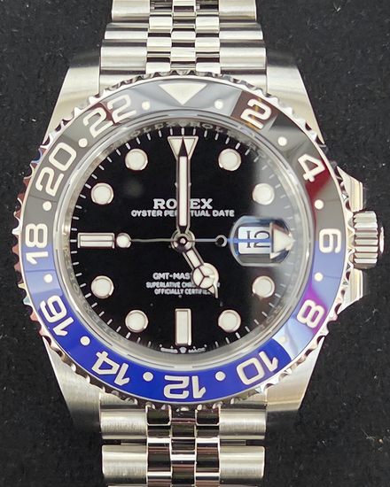 2026 Rolex GMT-Master II "Batgirl" 40MM Black Dial Jubilee Bracelet (126710BLNR)