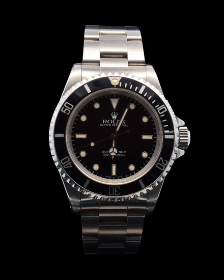 1991 Rolex Submariner No-Date 40MM Black Dial Oyster Bracelet (14060)