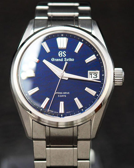2023 Grand Seiko Evolution 9 "Lake Suwa" 40MM Blue Dial Steel Bracelet  (SLGA021G)