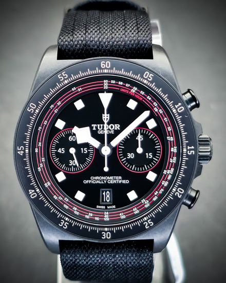 No Reserve - 2026 Tudor Pelagos FXD "Cycling Edition" 43MM Black Dial Textile Strap (25827KN)